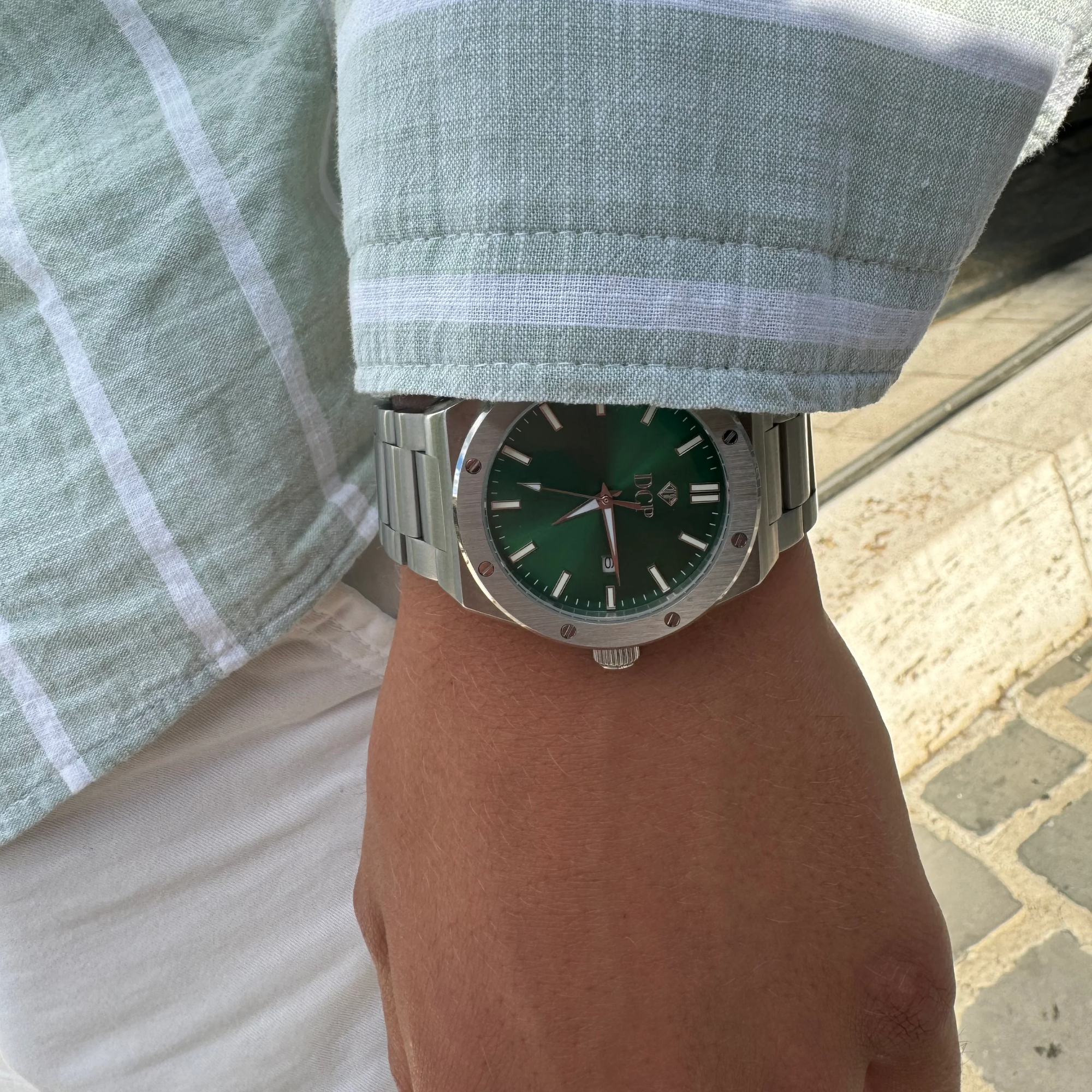 BrightSky Horloge - Groen