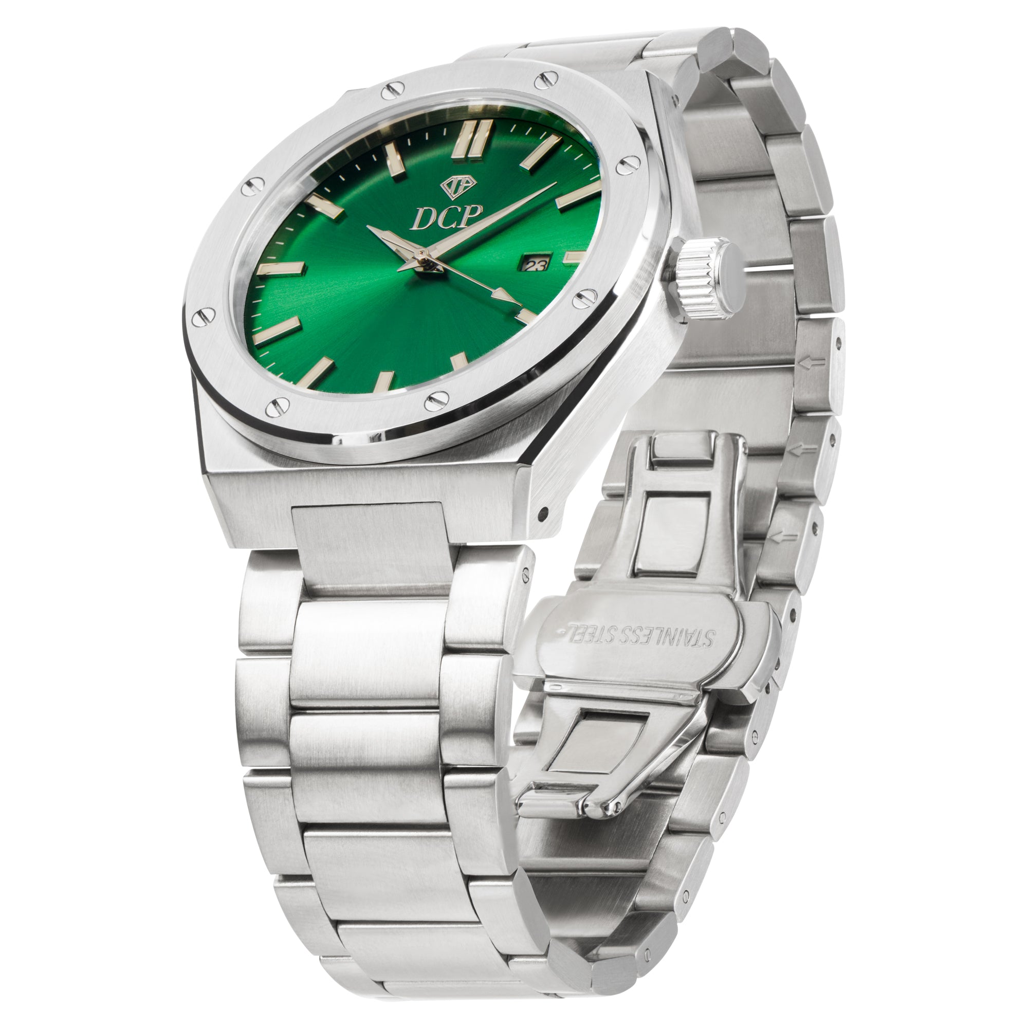 BrightSky Horloge - Groen